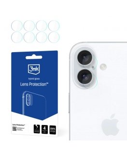 3MK Lens Protection Caurspīdīgs ekrāna aizsargs Apple 4 pcs