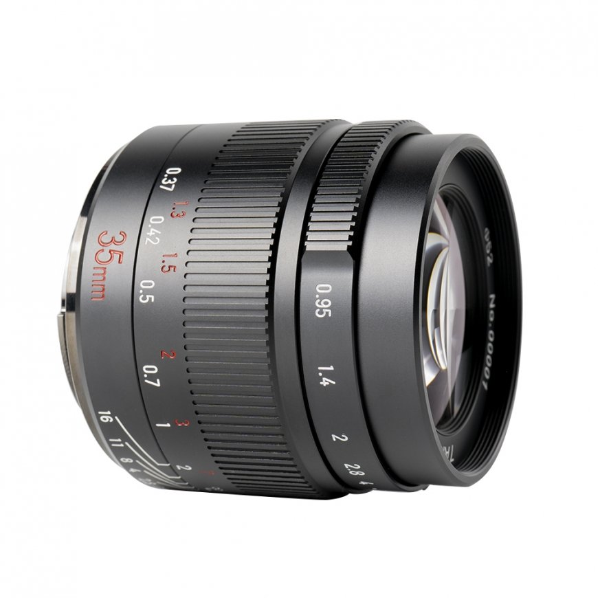 7Artisans 35mm F0.95 Беззеркальный цифровой фотоаппарат со сменными объективами Черный – 2