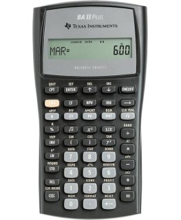 Texas Instruments BA-II Plus калькулятор Карман Научный Черный
