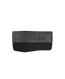NATEC PORIFERA клавиатура Дом/офис Bluetooth QWERTY Международный американский стандарт Черный