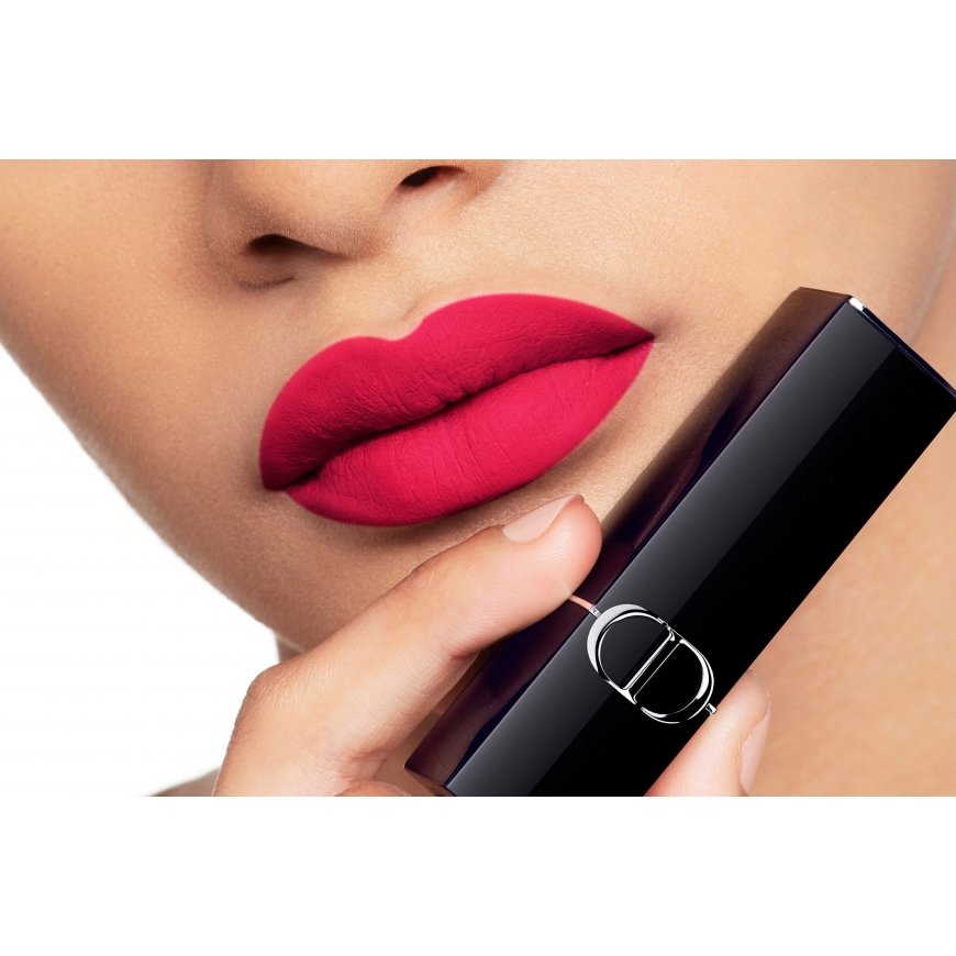 Dior Rouge Velvet 3,5 g 666 Rouge en Diable Матовый, Бархат – 5
