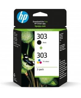 HP 303 2-pack Black/Tri-color Original Ink Cartridges
