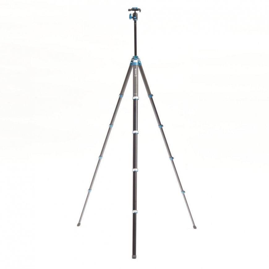 Benro TCBH15N00P tripod Smartphone/Digital camera 3 leg(s) Black, Blue – 4