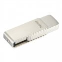 Hama Rotate Pro USB atmintukas 64 GB USB A tipo 3.2 Gen 1 (3.1 Gen 1) Sidabras Hama Rotate Pro USB atmintukas 64 GB USB A tipo 3.2 Gen 1 (3.1 Gen 1) Sidabras