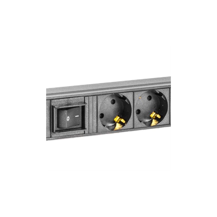 Deltaco GT-8513 power extension 2 m 15 AC outlet(s) Indoor Black – 2