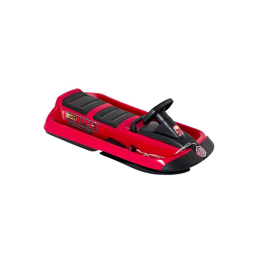 Hamax Sno Fire Snow racer Black, Red Polyethylene