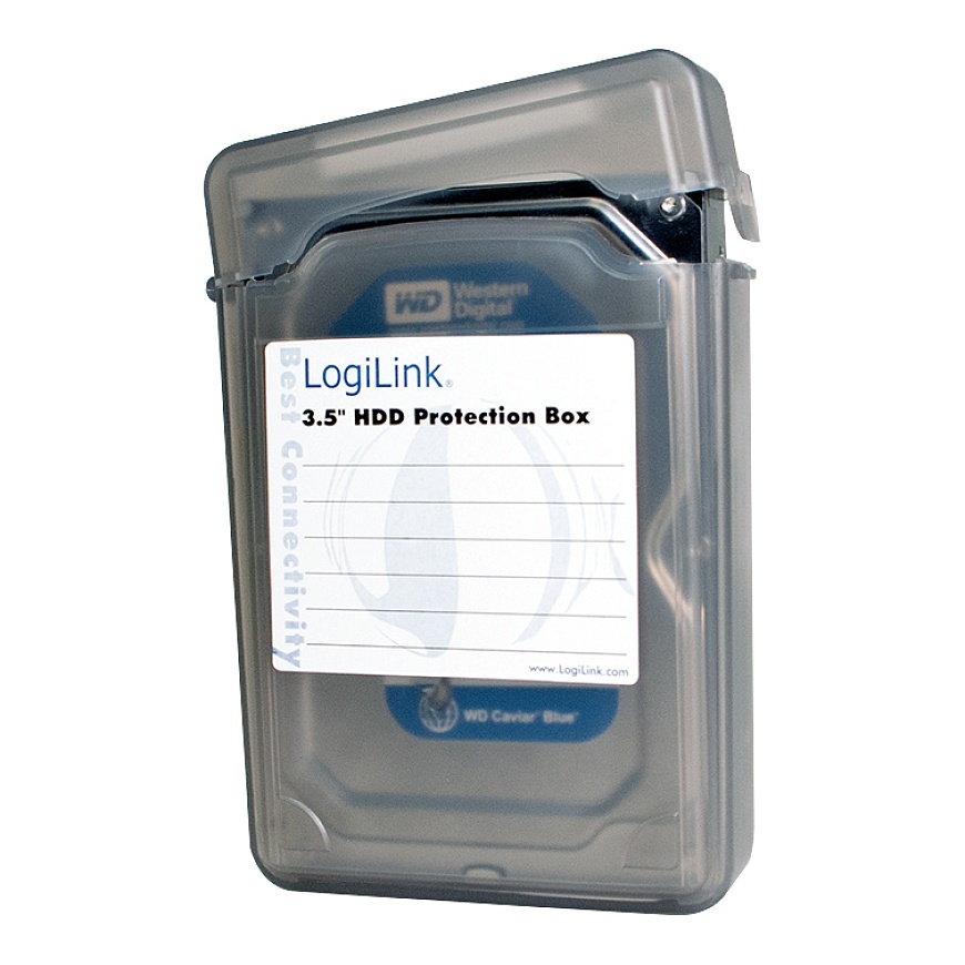 LogiLink UA0133B saugojimo diskų dėklas Juoda – 2