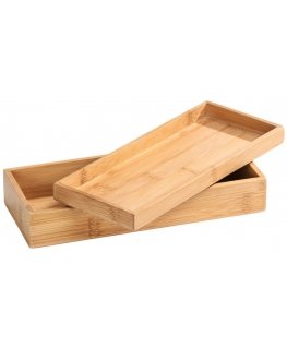 WENKO 23917100 hoiukarp ja -korv Ladustamiskast Nelinurkne Bamboo
