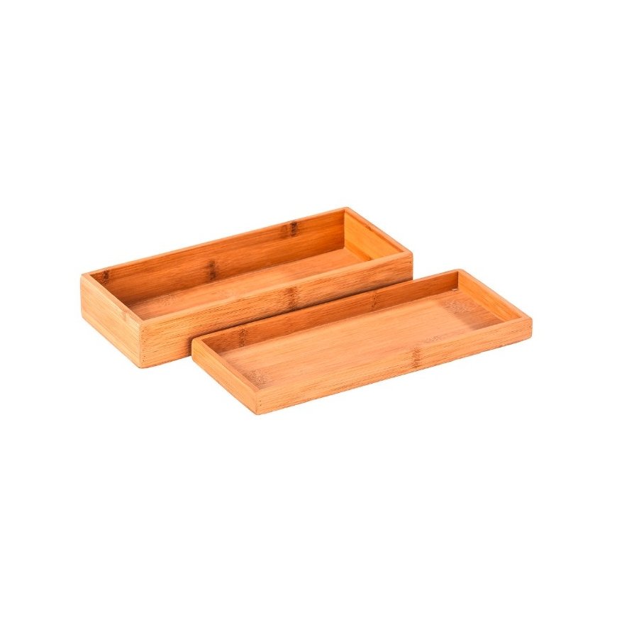 WENKO 23917100 hoiukarp ja -korv Ladustamiskast Nelinurkne Bamboo – 3