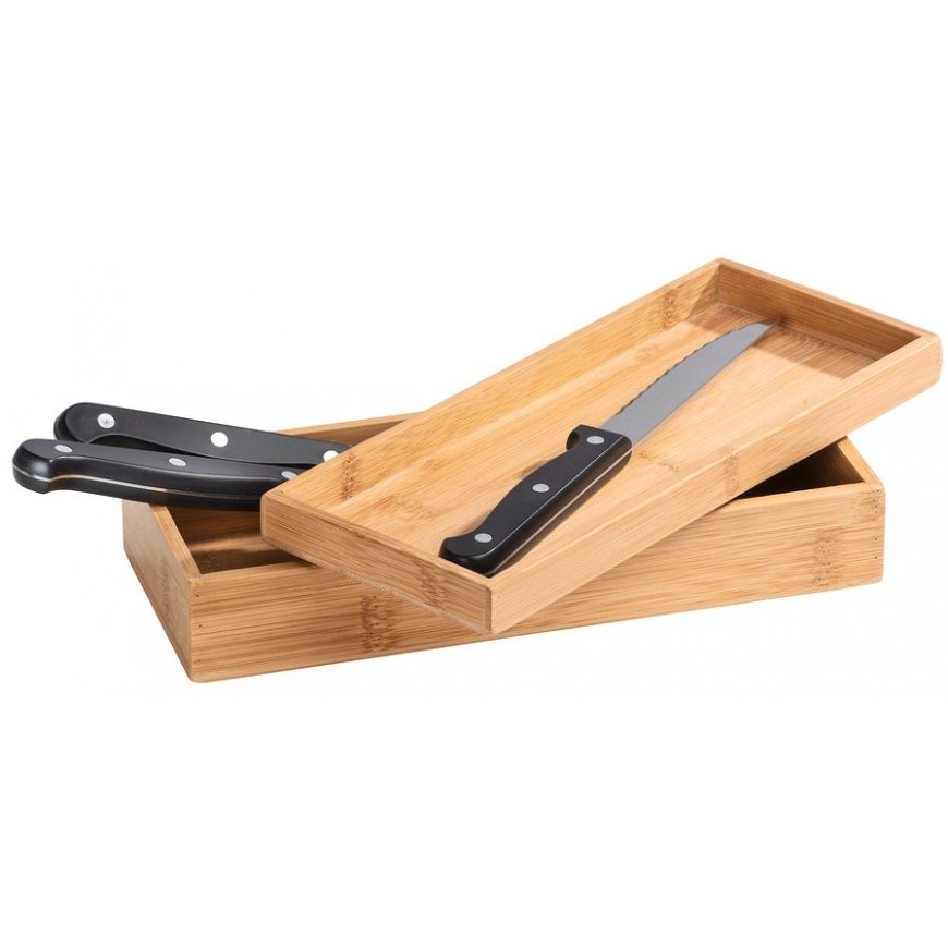 WENKO 23917100 saugojimo dėžė Dėžė daiktams Stačiakampio formos Bamboo – 5