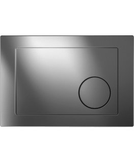 Cersanit Link toilet flush plate for WC chrome gloss (K97-090)