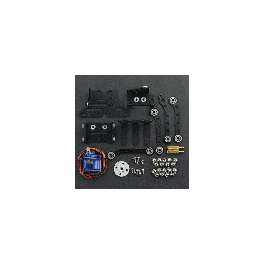 DFRobot micro:Maqueen Mechanic, šakinio krautuvo komplektas su servo varikliu, DFRobot ROB0156-F