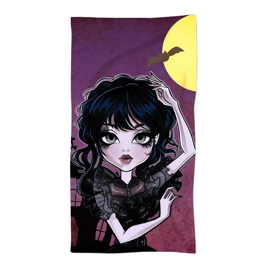 Towel Gothic Girl cotton beach towel