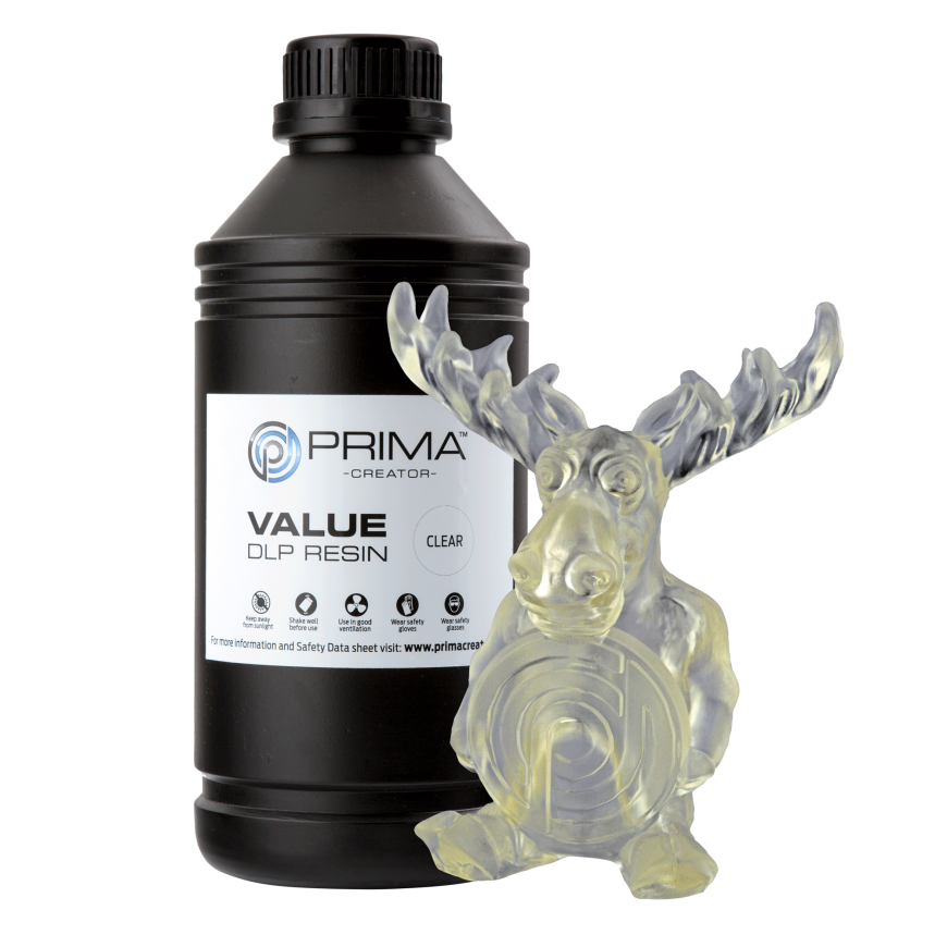 PrimaCreator Value UV/DLP resin - 1000ml - Clear