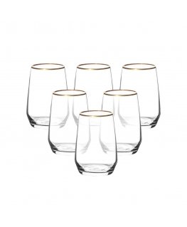 Lumark RUBIN GOLD SET. 6 kpl LASIT 450ml