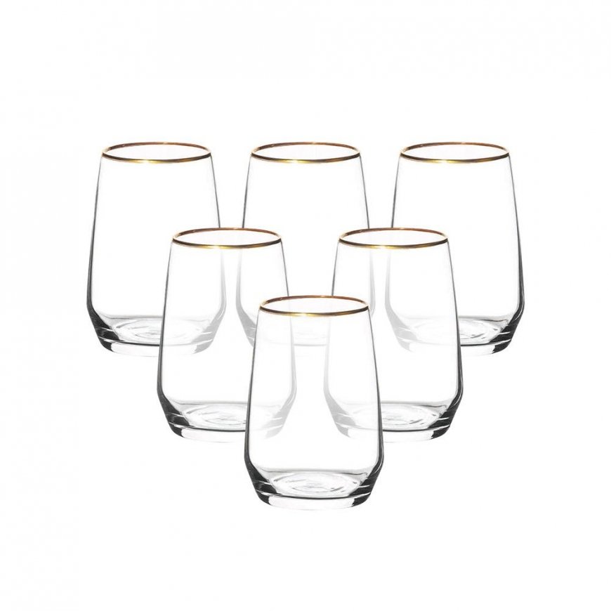 Lumark RUBIN GOLD SET. 6 kpl LASIT 450ml