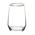 Lumarko RUBIN GOLD SET. 6pcs GLASSES 450ml