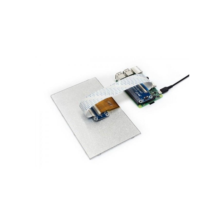 Waveshare Display for Raspberry Pi 3/2/Zero Microcomputer - LCD IPS 7" 1024x600px – 3