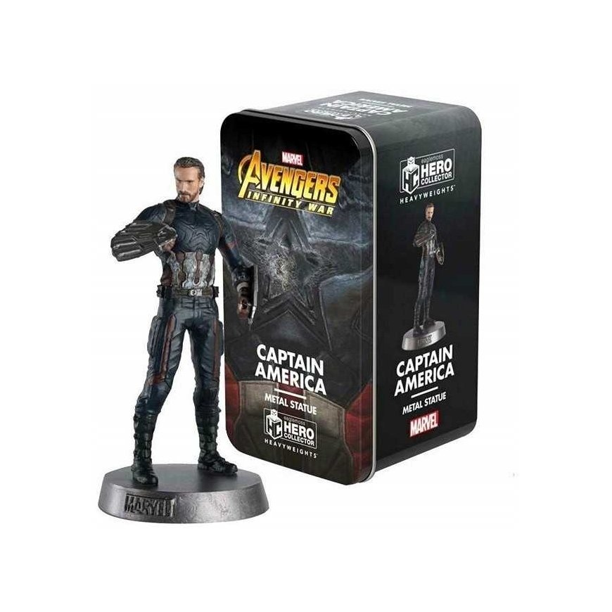Eaglemoss Hero Collector Metal Figure Captain America Marvel Eaglemoss Collectors, 1:18