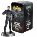 Eaglemoss Hero Collector Metal Figure Captain America Marvel Eaglemoss Collectors, 1:18 Eaglemoss Hero Collector Metal Figure Captain America Marvel Eaglemoss Collectors, 1:18