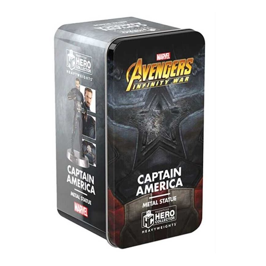 Eaglemoss Hero Collector metallifiguuri Kapteeni America Marvel Eaglemoss Collectors, 1:18 – 3
