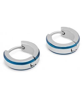Troli Steel round earrings KS-147