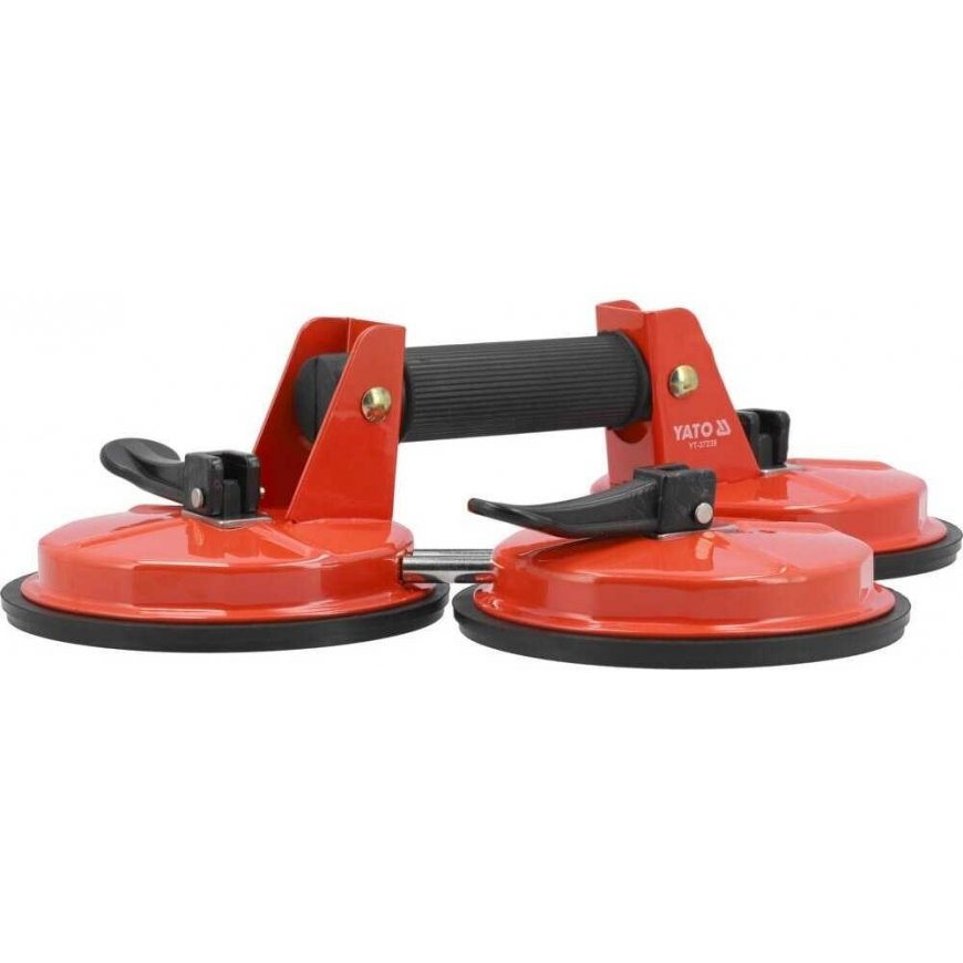 Yato Stiklo kėliklis trigubas | prisiurbtukas | 3 x Ø 150 mm (YT-37239) – 3