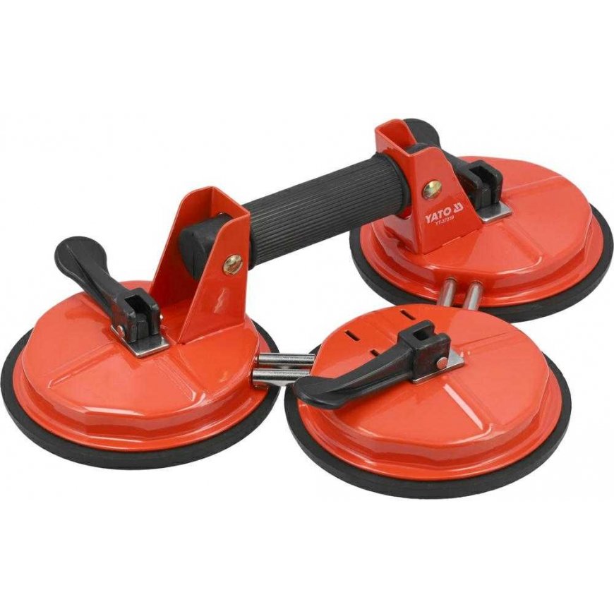 Yato Glass lifter triple | suction cup | 3 x Ø 150 mm (YT-37239) – 4