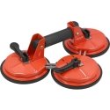 Yato Stiklo kėliklis trigubas | prisiurbtukas | 3 x Ø 150 mm (YT-37239) Yato Stiklo kėliklis trigubas | prisiurbtukas | 3 x Ø 150 mm (YT-37239)