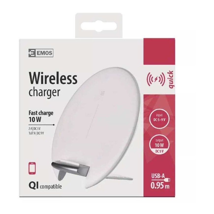 Emos Wireless USB-sovitin QUICK 2.0A (10W) max. – 4
