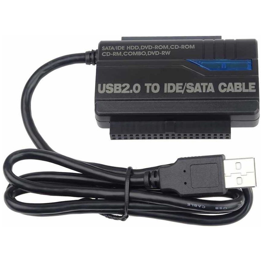 „PremiumCord“ – USB 2.0 IDE + SATA ryšys su „Cavi“ ir „Rete“ maitinimo šaltiniu – 3