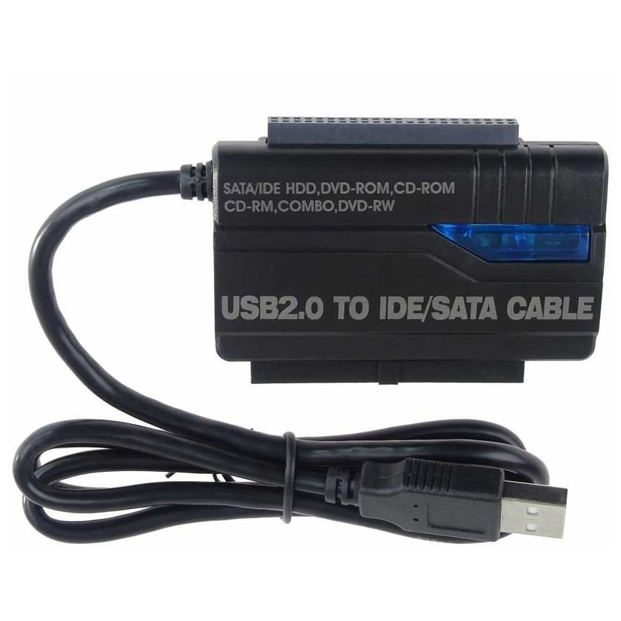 „PremiumCord“ – USB 2.0 IDE + SATA ryšys su „Cavi“ ir „Rete“ maitinimo šaltiniu – 4