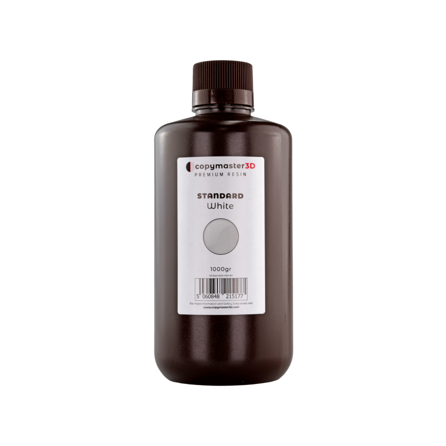 Copymaster3D Copymaster 3D Standard UV-hartsi - 1000ml - Valkoinen