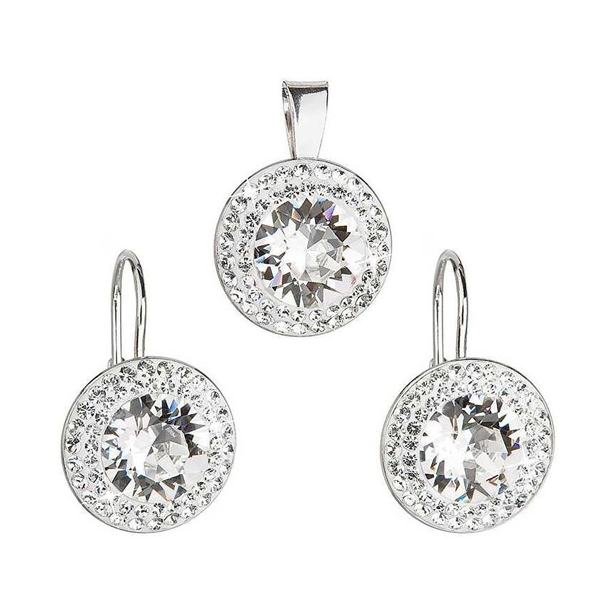 Evolution Group Set á la Kate Middleton 39107.1 crystal (earrings, pendant)
