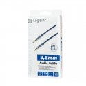 LogiLink 3.5mm - 3.5mm 0.5m audio cable Blue