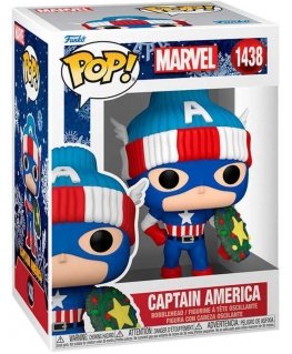 Funko POP figure Marvel Captain America Holiday