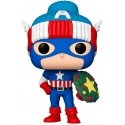 Funko POP -hahmo Marvel Captain America Holiday