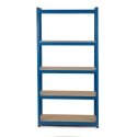Metal storage shelf 180 x 90 x 30 cm Humberg 4845