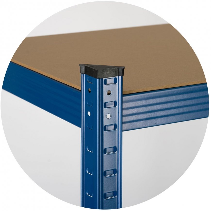 Metal storage shelf 180 x 90 x 30 cm Humberg 4845 – 5