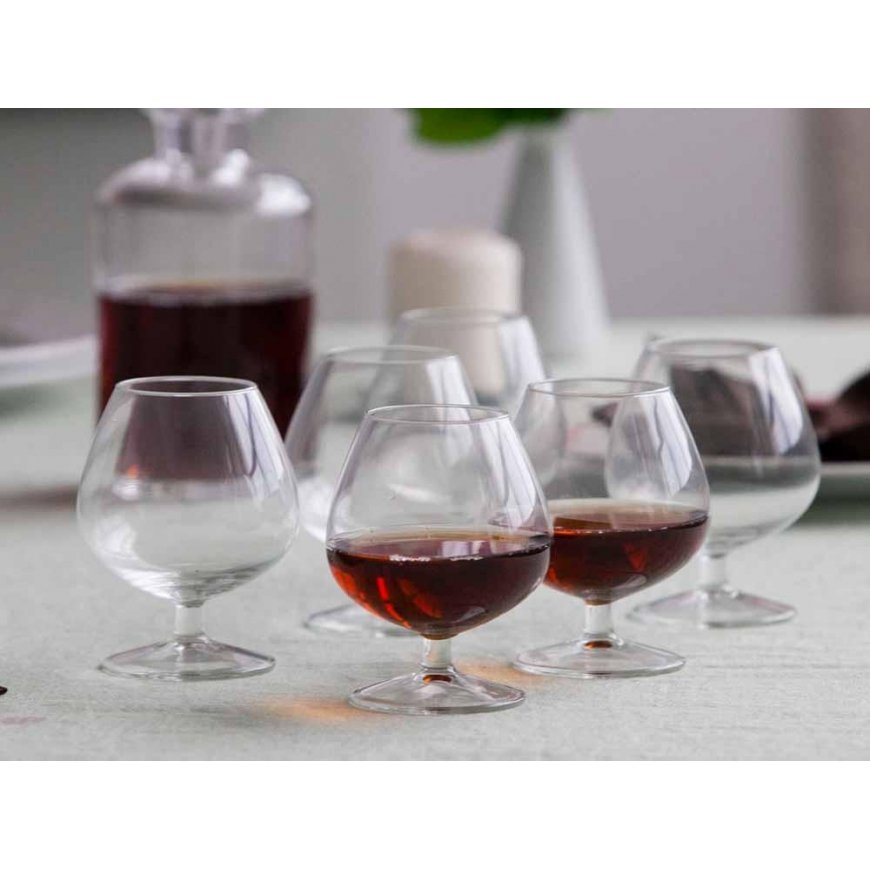 Royal Leerdam DIAMOND COGNAC GLASS 240ML 6pcs – 3