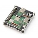 Case for Raspberry Pi 3 A+ black - 5 layers