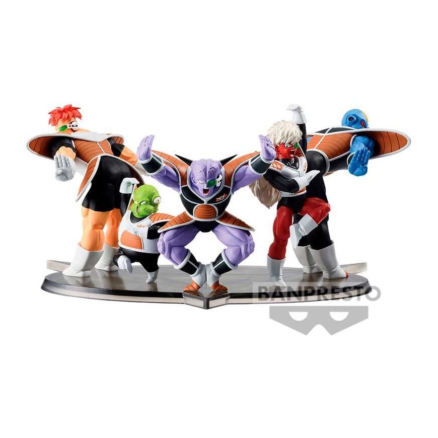 Banpresto Dragon Ball Z Solid Edge Work Ginyu Force Guldo -figuuri 8cm – 5