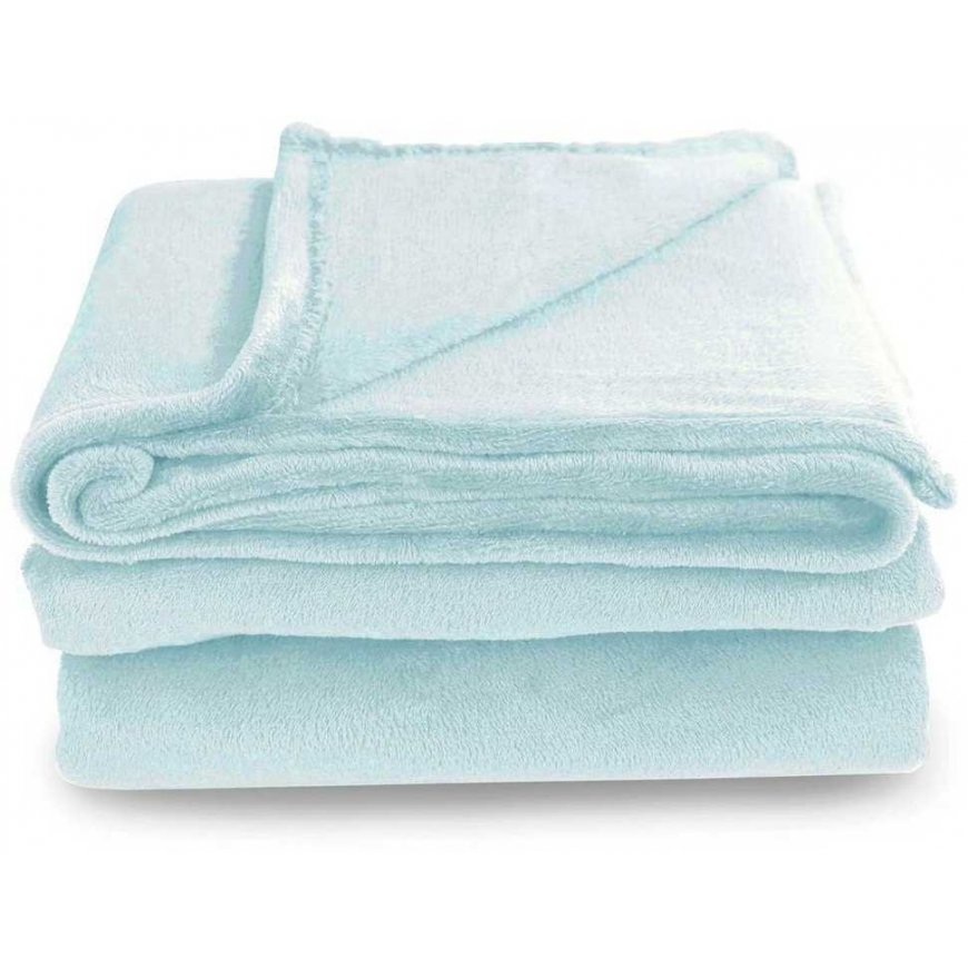 DecoKing Antklode MIC spalva mėlyna, paprasta, klasikinio stiliaus, medžiagos tipas – tekstilė, mikropluoštas, 200x220 – 2