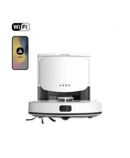 AENO Robot Vacuum Cleaner RC4S: wet & dry cleaning, smart control App, HEPA filter, 2-in-1 tank