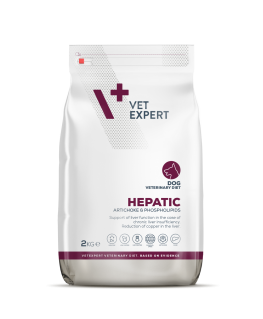 VET EXPERT Veterinary Diet Hepatic Dog - sausas šunų maistas - 2kg