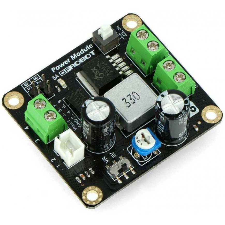 DFRobot DFR0205 jännitesäädin, muuntaa 3,3 V - 25 V 5 A – 2