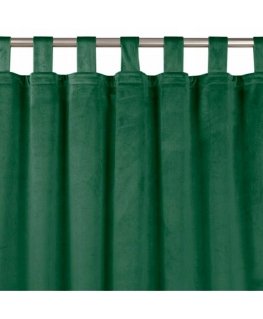 Homede Curtains VELVET TAB GREEN 400x245