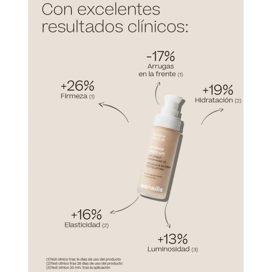 Kerma-meikkivoide Sensilis Upgrade [Make-Up] Nº 03 Miel doré 30 ml