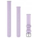 Garmin Lily 2 Band, 14 mm, Jasmine Silicone, Silver Hardware