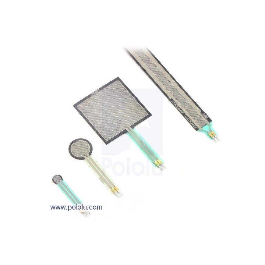 Force sensor FSR-402, 2kg round 18mm, Pololu 1696 – 2